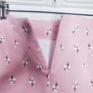 Aeropostale Pink Daisy Flower Print Floral Mini Skirt Women's Size XS New NWT